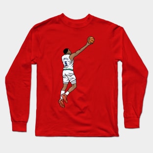 Anthony Edwards Slam dunk Long Sleeve T-Shirt